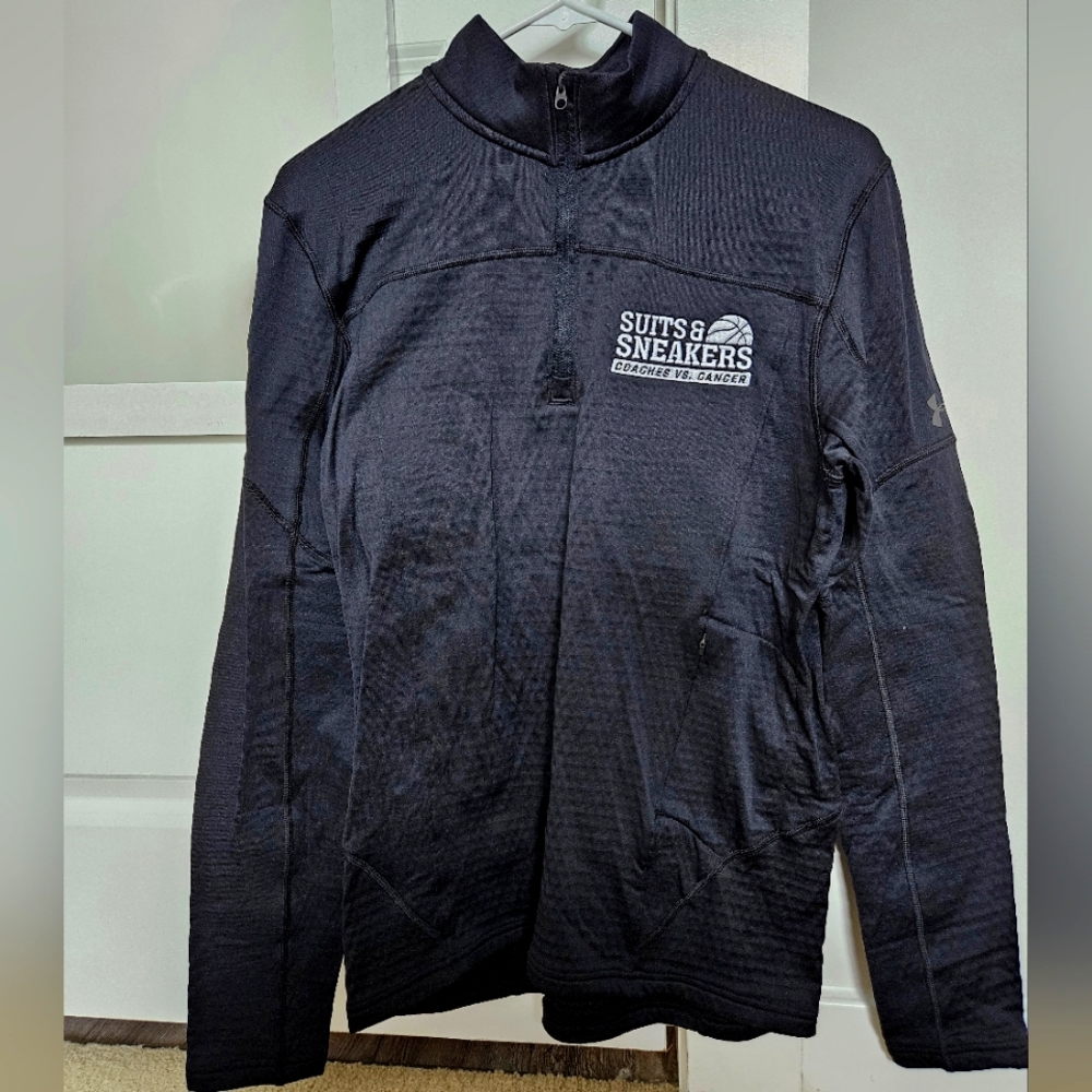 Official Suits & Sneakers Coaches vs Cancer Under Armour Fitted ColdGear 1/4 zip